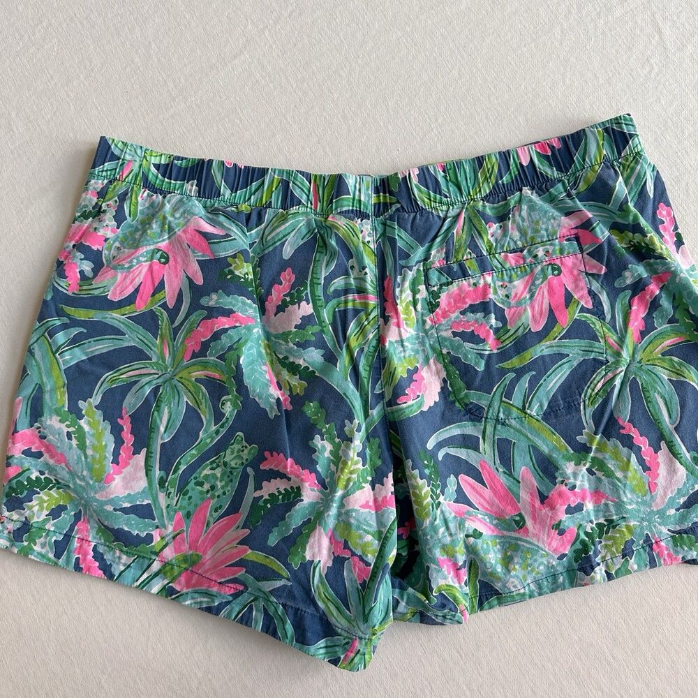 Lilly Pulitzer Ocean View Short – Macaw Blues Sweet Escape Size Medium - Picture 5 of 6